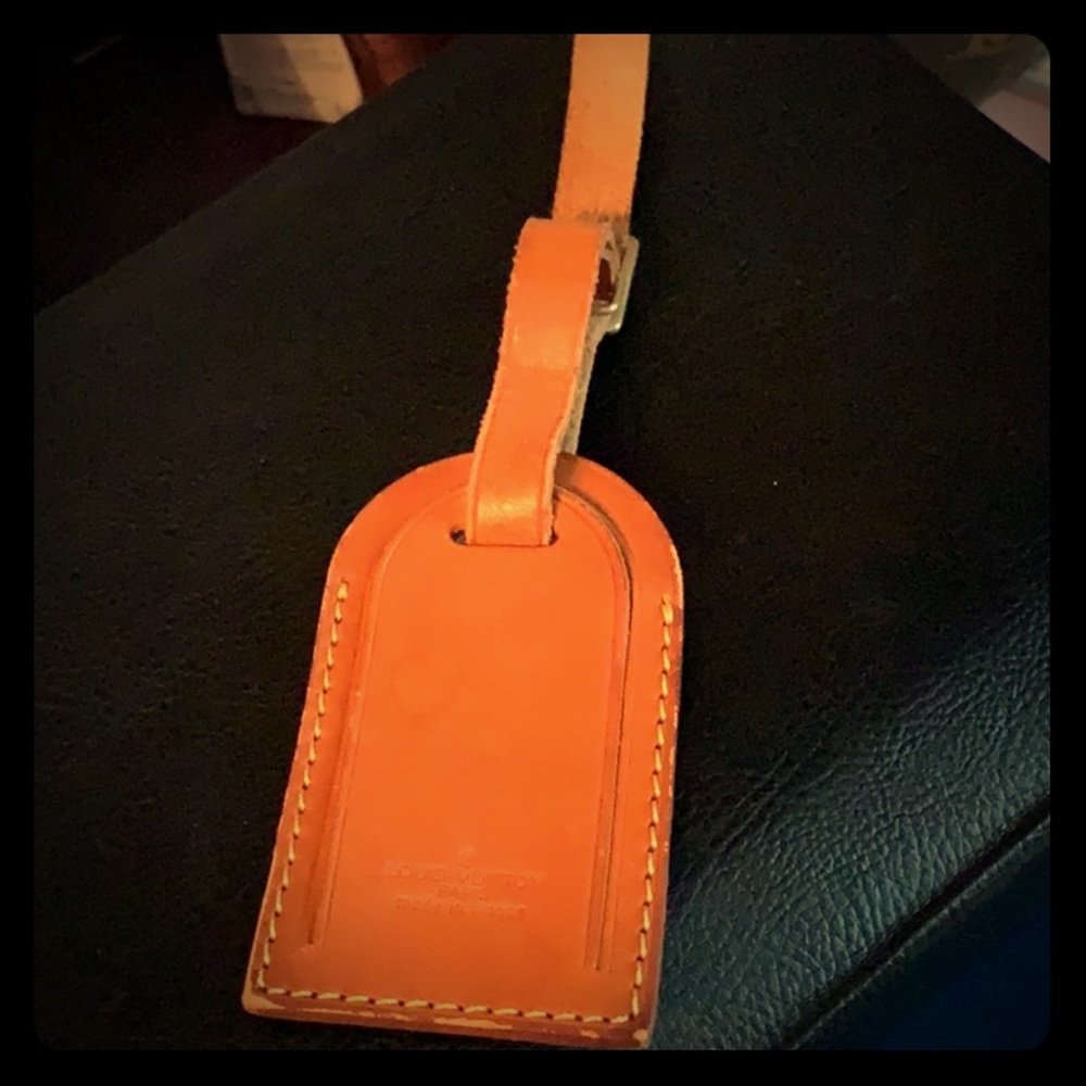 Authentic LV luggage tag that I am told